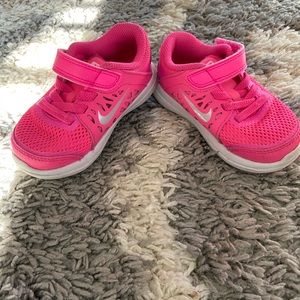 Hot Pink toddler Nike’s